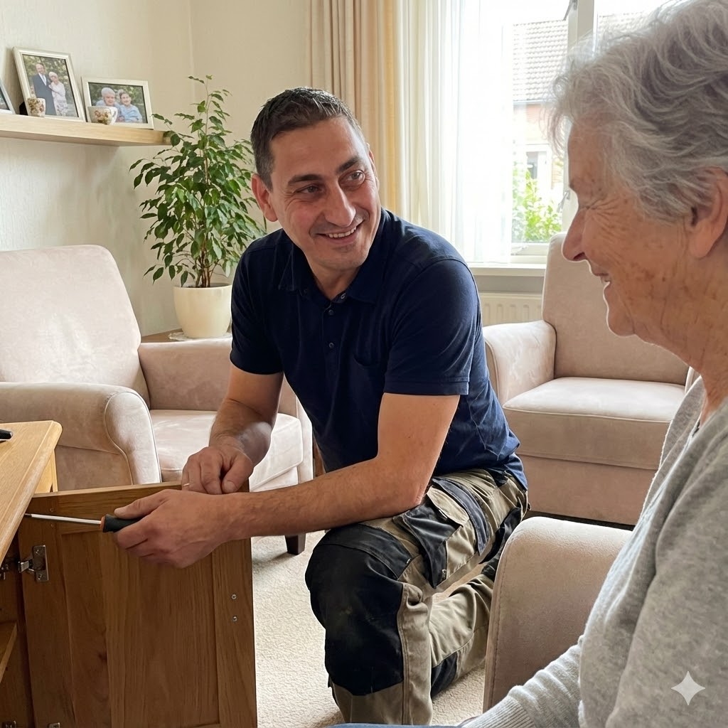 Buckó Imre idősbarát ezermester Berettyóújfalu